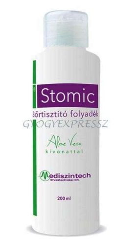 Stomic bőrtisztító folyadék 200 ml (aloe vera)