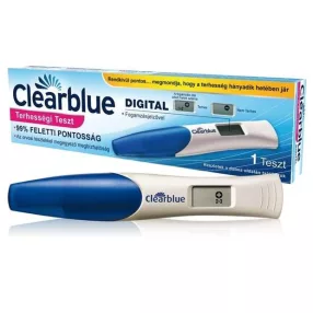 Clearblue terhességi teszt fogamzásjelzővel