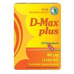 Dr.chen d-max plus D3 vitamin kapszula 3200 ne 60 db-os (immunrendszer normál működésére)