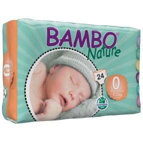   Bambo gyermekpelenka 0-ás 01-3 kg 24 db/csomag (koraszülött)