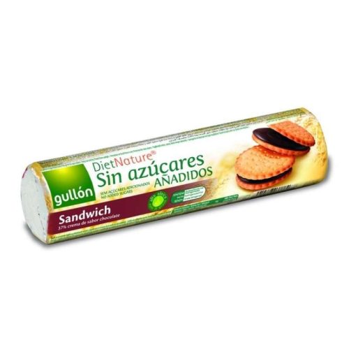 Gullón szendvics keksz 250 gr (hozzáadott cukor nélkül)