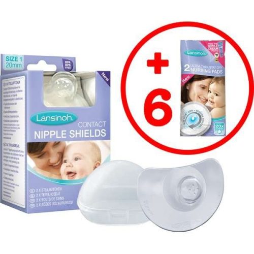 Lansinoh kontakt bimbóvédő mini (20mm) 2 db-os