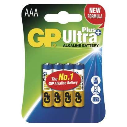 GP ULTRAPLUS ELEM LR3 AAA 4 DARABOS