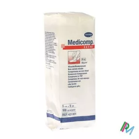   Medicomp extra 5 x 5 cm nem steril nedvszívó sebpárna (hartmann)