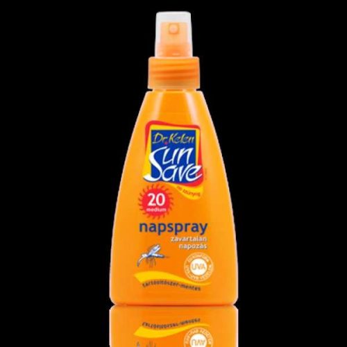 Sunsave f20 szúnyogriasztós napozókrém 150 ml (dr Kelen)