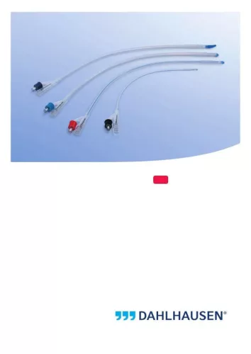Dahlhausen 100% szilikon nelaton ballon katéter 30 ml, 16-24 ch