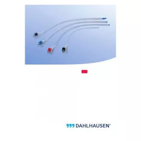   Dahlhausen 100% szilikon tiemann ballon katéter 5-10 ml, 12-24 ch