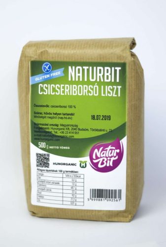 Naturbit csicseriborsó liszt gluténmentes 500 gr