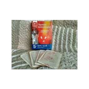 Sahara testmelegítő hideg ellen 13x10 cm 5 db/doboz