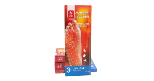 Sahara melegítő talpbetét hideg ellen 3 pár/doboz