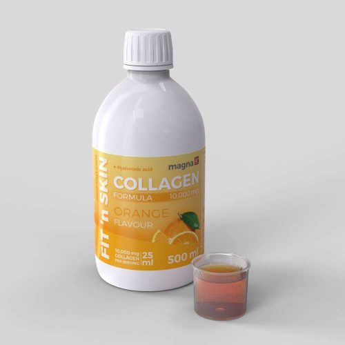 MAGNA COLLAGÉN FORMULA 10000 MG 500 ML ORANGE