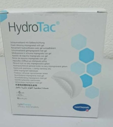 Hydrotac comfort átmérő 6 cm steril polimer kötszer (hartmann)
