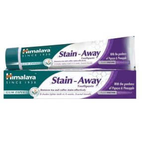   Himalaya stain away folteltávolító fehérítő fogkrém 75 ml