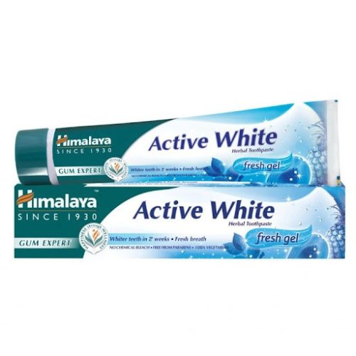 Himalaya active white fogfehérítő frissítő fogkrém gél 75 ml