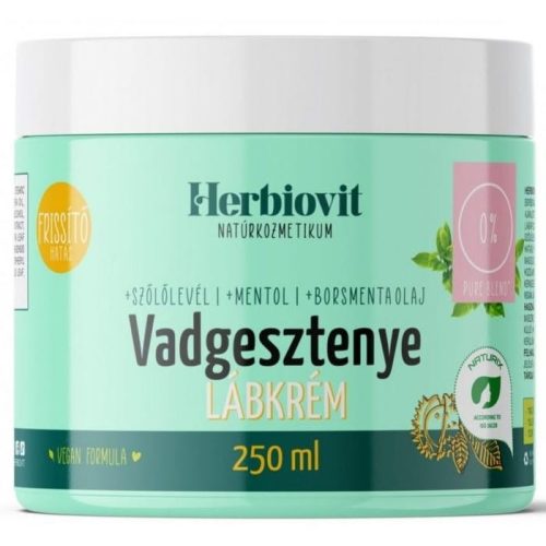 Herbiovit vadgesztenyés lábkrém 250 ml