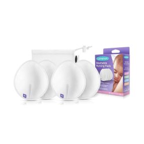 Lansinoh 4 db-os mosható melltartóbetét mosózsákkal