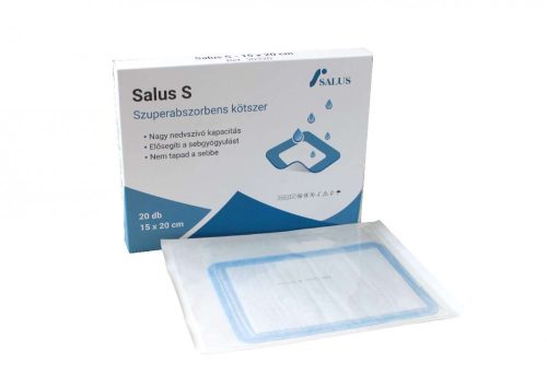 Salus S 15x20 cm-es superabsorbens kötszer steril