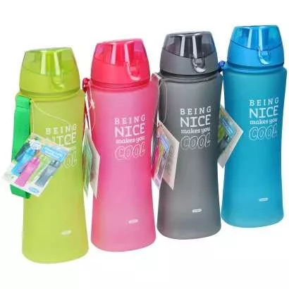 KULACS TÖBB SZÍNBEN BEING NICE 480 ML KÉK,ZÖLD,SZÜRKE,PINK