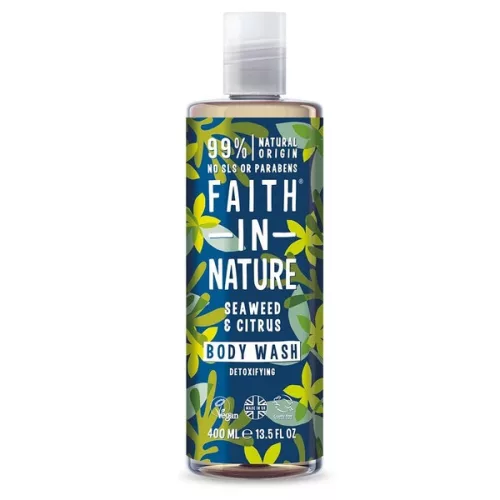 Tengeri hínár & citrus tus és habfürdő 400 ml (faith in nature)