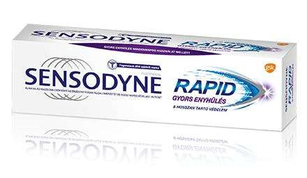 Sensodyne rapid fogkrém 75 ml