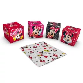   Minnie mickey papírzsebkendő dobozos 56 db 3 rétegű 20 x 20 cm