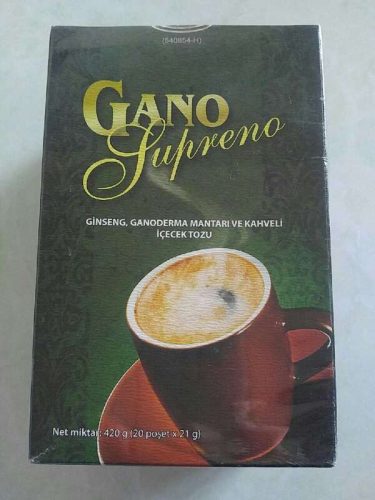 Gano cafe supremo ganoderma kávé (darabra)