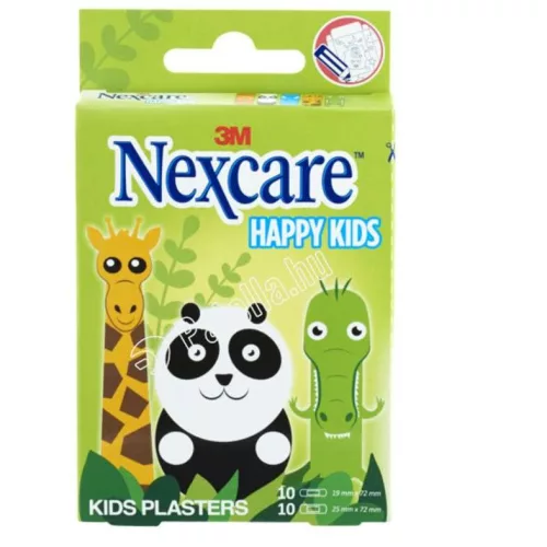 Nexcare kids állatos sebtapasz 20 darabos