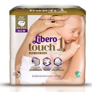 Libero touch 1 2-5 kg nadrágpelenka 22 darab/csom