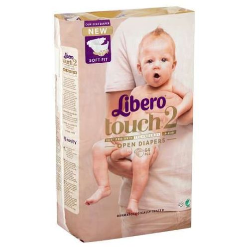 Libero touch 2 jumbo 3-6 kg nadrágpelenka 64 darab/csom