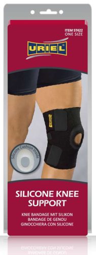 St-422 S/XL-es uriel szilikonos térdvédő sport (27-47 cm)