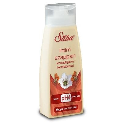 Sába intim szappan teafaolajjal és homoktövissel 100 ml