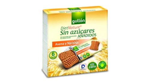 Gullón snack zabos narancsos szelet hozzáadott cukor nélkül,édesítőszerrel 144gr