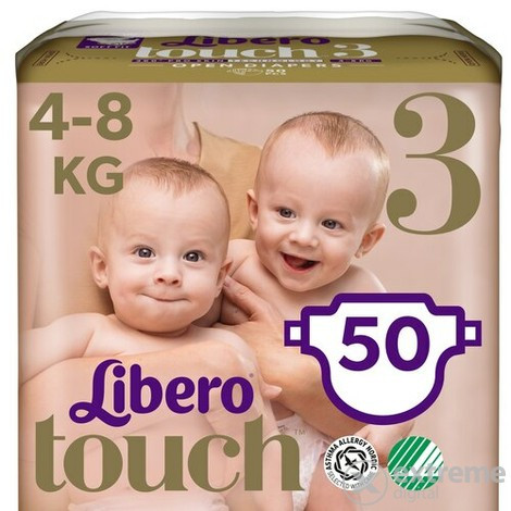 Libero touch 3 jumbo 4-8 kg nadrágpelenka 50 darab/csom