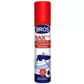 Bros max szúnyog és kullancsriasztó aerosol 90 ml