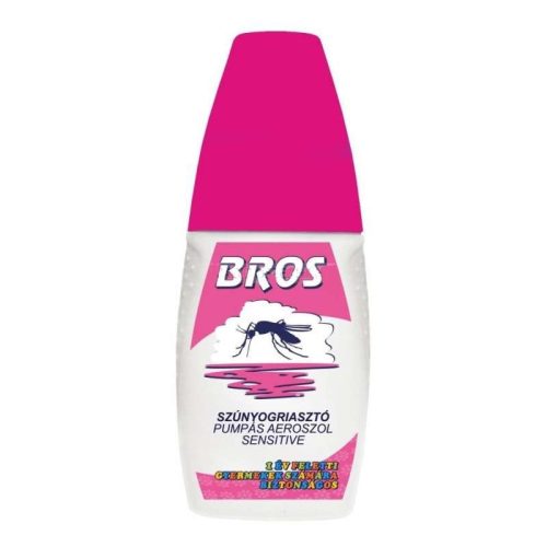 Bros kids sensitív szúnyog és kullancsriasztó spray pumpás 50 ml