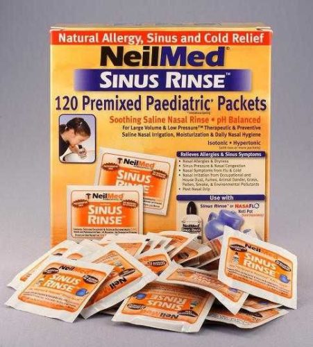 Neil med utántöltő só gyermek 120 tasak (sinus rinse)