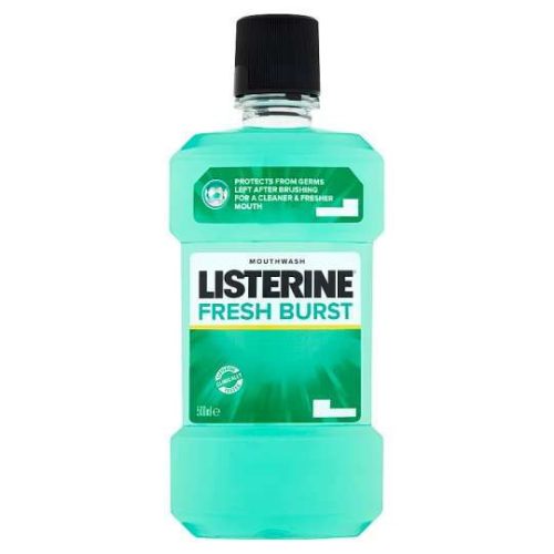 Listerine fresh burst antiszeptikus szájvíz zöld 500 ml