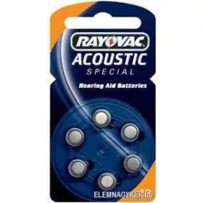 Rayovac 13 elem fülhallgatóhoz