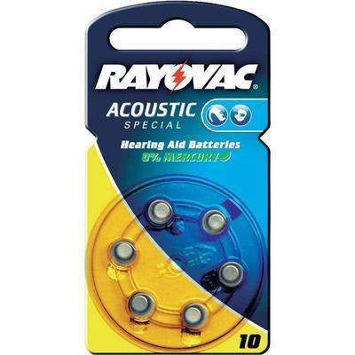 Rayovac 10 elem fülhallgatóhoz)