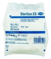 Mull lap sterilux hajtogatott 10 x 10 cm 10 lap/csomag (hartmann) steril