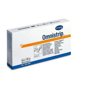   Omnistrip bőrzáró csík 3 db csík/ív (hartmann) 6 mm x 76 mm