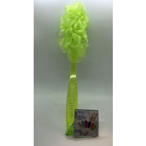 Fürdőszivacs nyeles 40 cm 6 színben