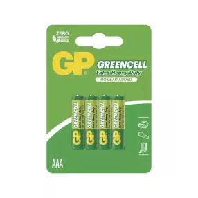 ELEM GP GREENCELL AAA 4DB/CS
