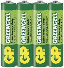 ELEM GP GREENCELL AAA 4DB/CS