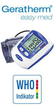 Vérnyomásmérő felkaros geratherm easy med