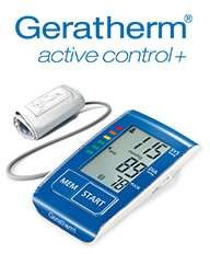 Vérnyomásmérő felkaros geratherm active control+