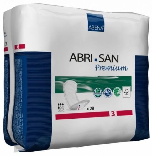 Abri san 3 mini betét 500 ml prémium air plus 28 db/csomag