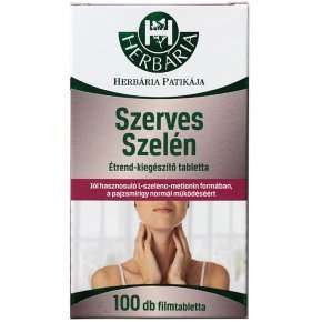 Herbária szerves szelén tabletta 100 db