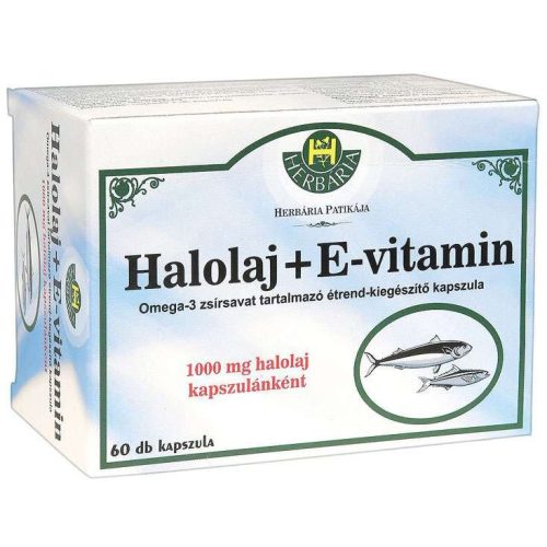 Herbária halolaj + e vitamin kapszula 60 db