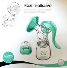 Baby bruin kézi mellszívó pumpás szélesnyakú cumisüveggel